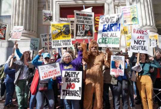 Rally of Third Act members